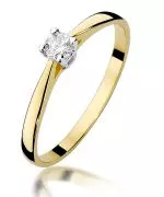 Bonore - Gold 585 - Diamond 0,15 ct ring