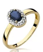 Bonore - Gold 585 - Sapphire 0,7 ct ring