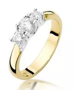 Bonore - Gold 585 - Diamond 0,25 ct ring
