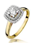 Bonore - Gold 585 - Diamond 0,3 ct ring