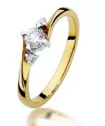 Bonore - Gold 585 - Diamond 0,25 ct ring