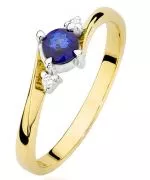 Bonore - Gold 585 - Sapphire 0,3 ct ring