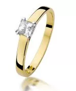 Bonore - Gold 585 - Diamond 0,3 ct ring