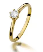 Bonore - Gold 585 - Diamond 0,15 ct ring