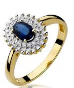 Bonore - Gold 585 - Sapphire 0,7 ct ring