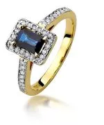 Bonore - Gold 585 - Sapphire 0,6 ct ring