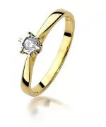 Bonore - Gold 585 - Diamond 0,05 ct ring