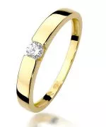 Bonore - Gold 585 - Diamond 0,12 ct ring