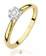 Bonore - Gold 585 - Diamond 0,08 ct ring