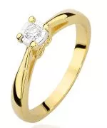 Bonore - Gold 585 - Diamond 0,08 ct ring