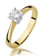 Bonore - Gold 585 - Diamond 0,5 ct ring