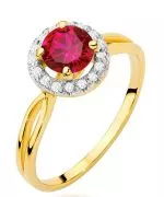 Bonore - Gold 585 - Ruby 1,2 ct ring