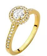 Bonore - Gold 585 - Diamond 0,5 ct ring