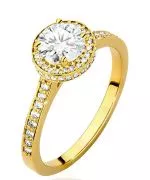 Bonore - Gold 585 - Diamond 0,7 ct ring