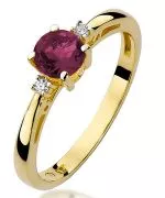 Bonore - Gold 585 - Ruby 0,6 ct ring