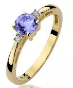 Bonore - Gold 585 - Tanzanite 0,5 ct ring