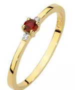 Bonore - Gold 585 - Ruby 0,15 ct ring