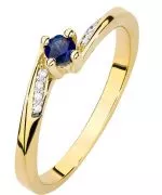 Bonore - Gold 585 - Sapphire 0,15 ct ring