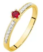 Bonore - Gold 585 - Ruby 0,15 ct ring