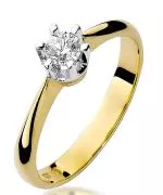 Bonore - Gold 585 - Diamond 0,23 ct ring