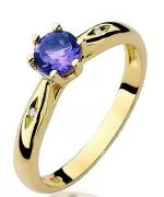Bonore - Gold 585 - Tanzanite 0,5 ct ring