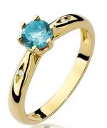 Bonore - Gold 585 - Topaz 0,5 ct ring