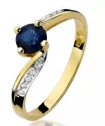 Bonore - Gold 585 - Sapphire 0,5 ct ring