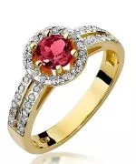 Bonore - Gold 585 - Ruby 0,6 ct ring