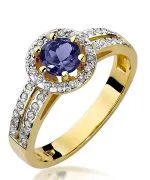 Bonore - Gold 585 - Sapphire 0,5 ct ring