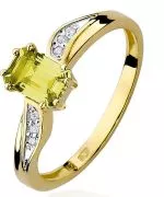 Bonore - Gold 585 - Citrine 0,6 ct ring