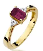 Bonore - Gold 585 - Ruby 0,8 ct ring