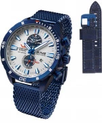 Vostok Europe Almaz Space Station Limited Edition Chronograph + strap Vostok gents watch