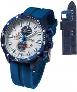 Vostok Europe Almaz Space Station Limited Edition Chronograph + strap Vostok gents watch