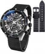 Vostok Europe Almaz Chrono Ceres Asteroid Limited Edition + straps Vostok gents watch