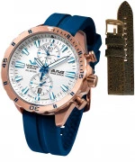 Vostok Europe Almaz Chrono Limited Edition + straps Vostok gents watch