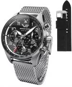 Vostok Europe Space Race Chrono Limited Edition + Vostok strap gents watch