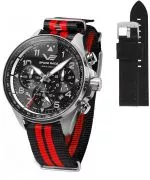 Vostok Europe Space Race Chrono Limited Edition + Vostok strap gents watch