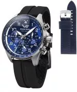Vostok Europe Space Race Chrono Limited Edition + Vostok strap gents watch