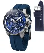 Vostok Europe Space Race Chrono Limited Edition + Vostok strap gents watch