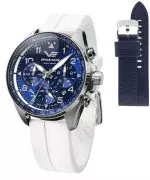 Vostok Europe Space Race Chrono Limited Edition + Vostok strap gents watch