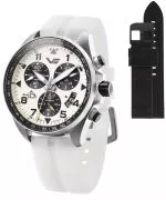 Vostok Europe Space Race Chrono Limited Edition + Vostok strap gents watch