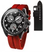 Vostok Europe Space Race Chrono Limited Edition + Vostok strap gents watch