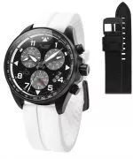 Vostok Europe Space Race Chrono Limited Edition + Vostok strap gents watch