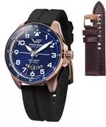 Vostok Europe Space Race Automatic Limited Edition + Vostok strap gents watch