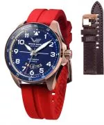 Vostok Europe Space Race Automatic Limited Edition + Vostok strap gents watch