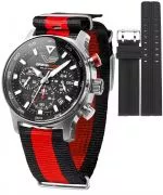 Vostok Europe Expedition South Pole Solar Power Chronograph Limited Edition SET + Vostok strap gents watch