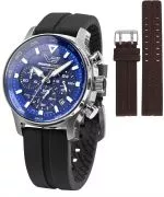 Vostok Europe Expedition South Pole Solar Power Chronograph Limited Edition SET + Vostok strap gents watch