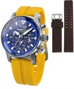 Vostok Europe Expedition South Pole Solar Power Chronograph Limited Edition SET + Vostok strap gents watch