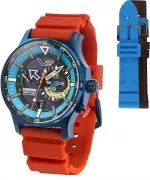 Vostok Europe Expedition North Pole Polar Ice Limited Edition SET + 2 Vostok straps gents watch