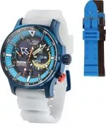 Vostok Europe Expedition North Pole Polar Ice Limited Edition SET + 2 Vostok straps gents watch